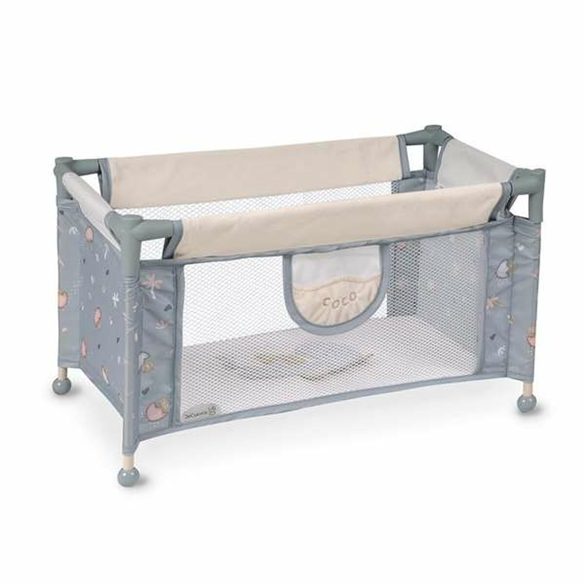 Culla Da Viaggio Decuevas Coco 50 X 29 X 30 Cm Azzurro