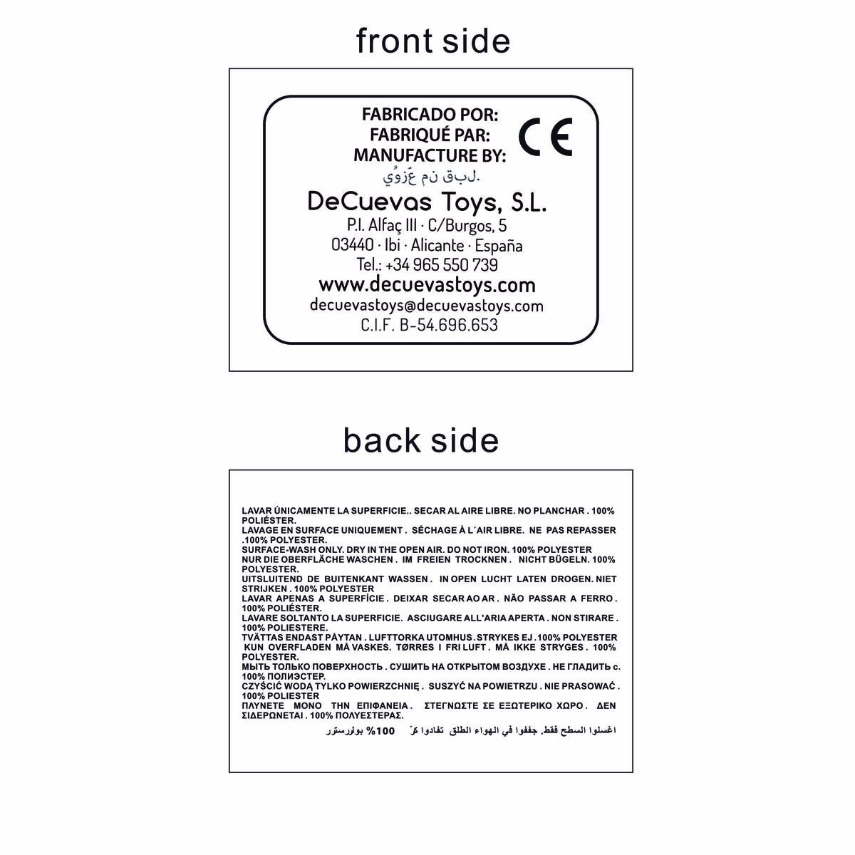 Asse Da Stiro Giocattolo Decuevas Funny 72 X 63 X 25 cm - Image 4