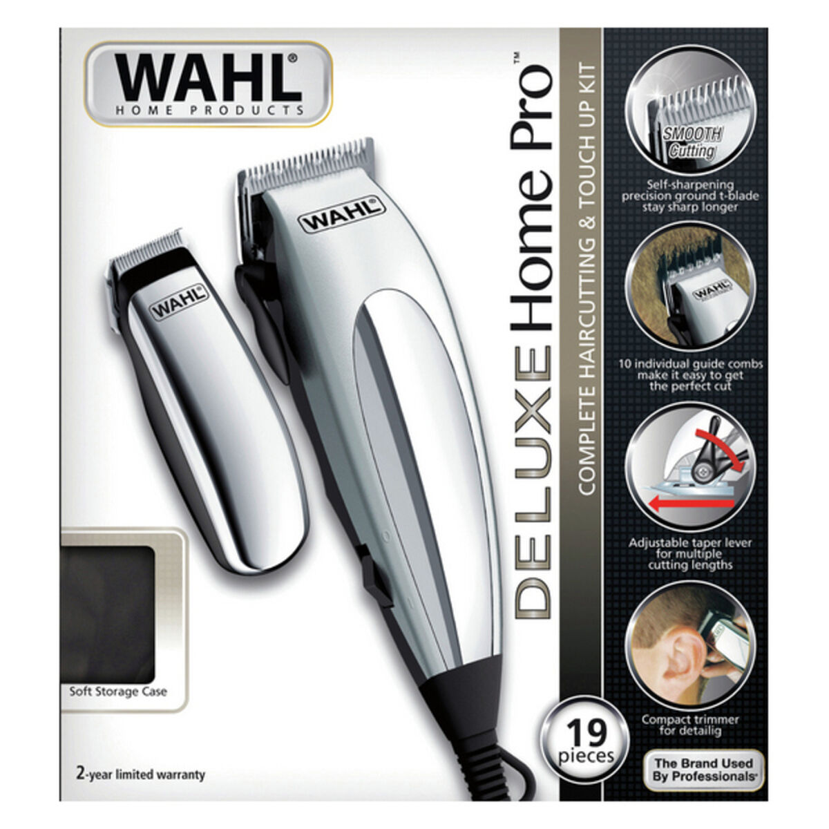 Rasoio Per Depilazione E Per Capelli Wahl 79305-1316 Argentato