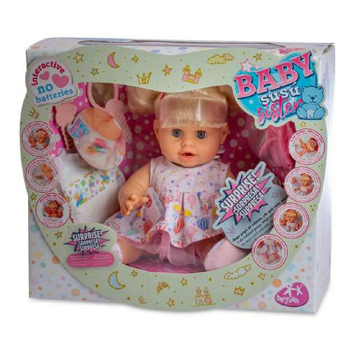 Baby Doll Baby Susú Sister Berjuan (38 Cm)