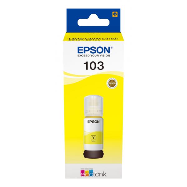 Epson 103 - 65 Ml - Giallo - Originale - Ricarica Inchiostro