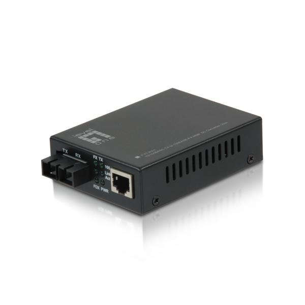 Levelone FvT-2001, 100 Mbit/s, 10basE-T, 100basE-Tx, 100basE-Fx, Ieee 802.3, Ieee 802.3u, Ieee 802.3x, Fast Ethernet, 10.100 Mbit/s