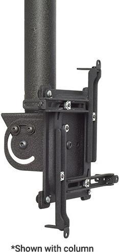 Chief Vpau - Befestigungskit (säulenhalterung, Universelle Schnittstellenhalterung) Für Projektor - Massiver Stahl - Schwarz