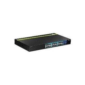 Trendnet Tpe TpE-2840ws 28-Port Gigabit Web Smart Poe+ Switch - Switch - Verwaltet - 4 X 10/100/1000 (poe+) + 20 X 10/100/1000 (poe) + 4 X Sfp - Desk