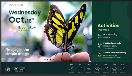 Benq 109.2cm (43") St4304 Android 14 Uhd 2xhdmi 350nits [energieklasse G] (9h.s3ytb.re2)