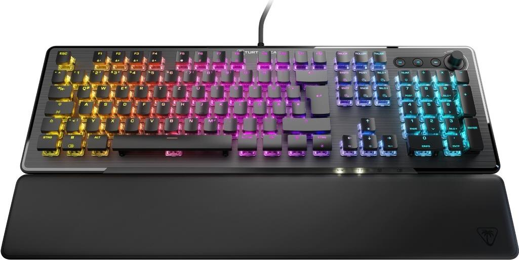 Turtle Beach Vulcan Ii Tastatur Gaming Usb Deutsch Schwarz (tbK-1003-02-De)