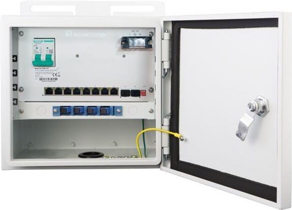 Levelone Switch 10x Ge OsW-1031 8x Outputs 802.3at/af Poe - Switch - Power Over Ethernet (osW-1031)
