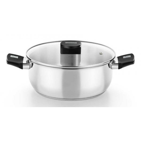 Casseruola con coperchio Monix M240326 Acciaio