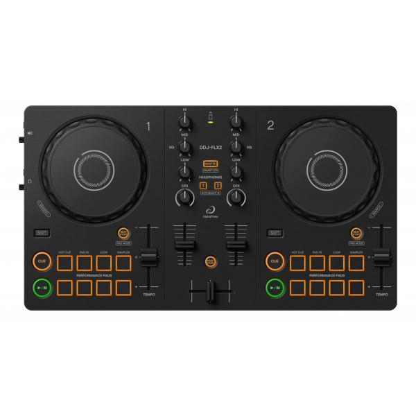 Controller Dj A 2 Canali - Pioneer Dj - DdJ-Flx2 - Compatto - Leggero - Alimentato Tramite Usb