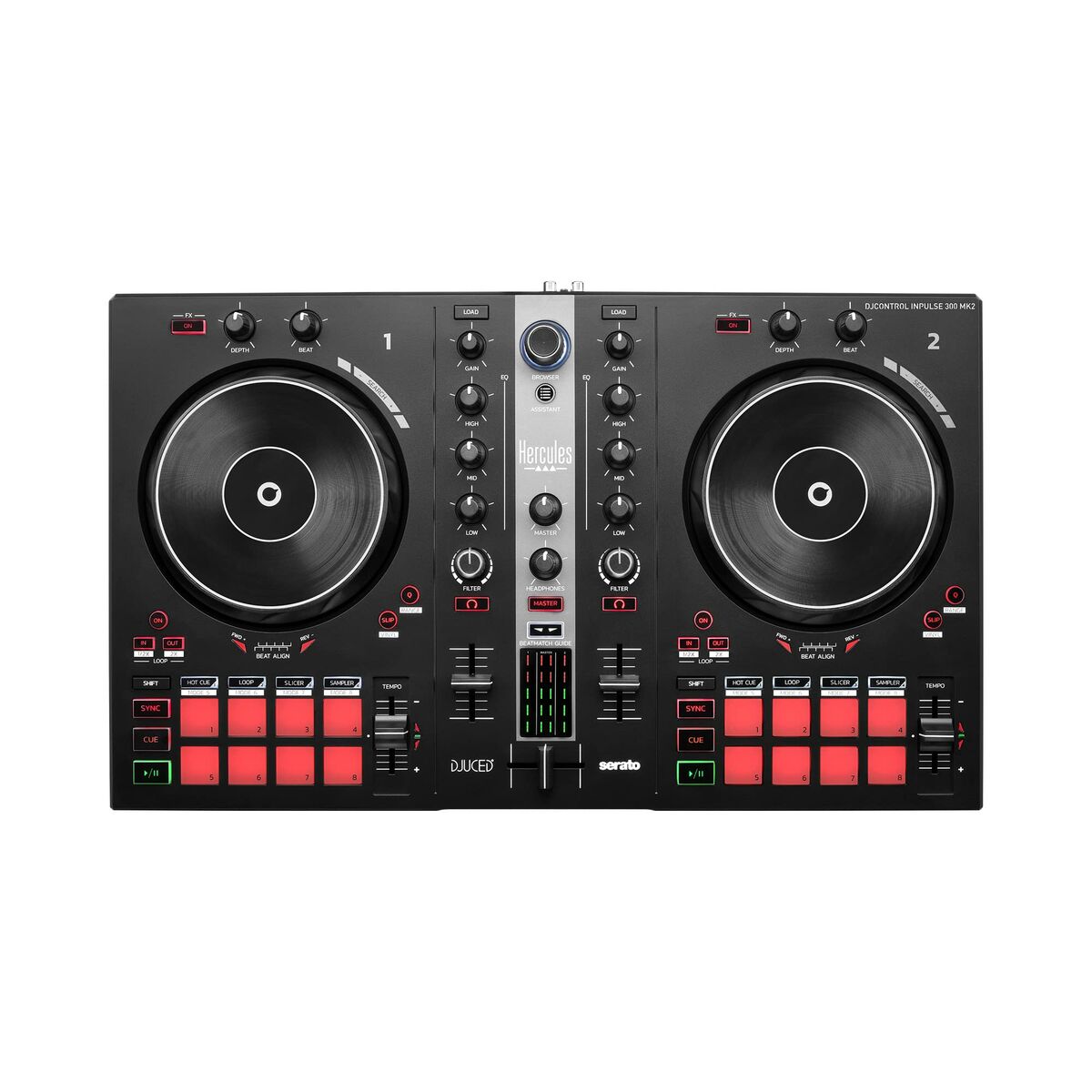 Controllo Dj Hercules SS-1986 48 X 48 X 5,2 cm