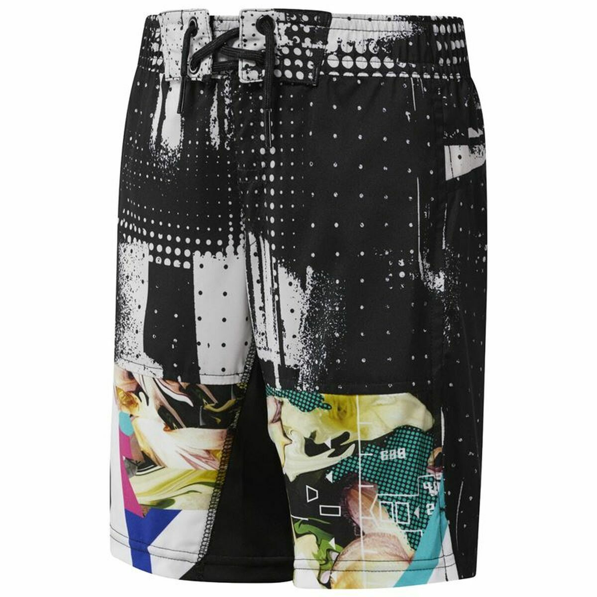 Costume Da Bagno Uomo Reebok Performance Sport Nero Taglia:m