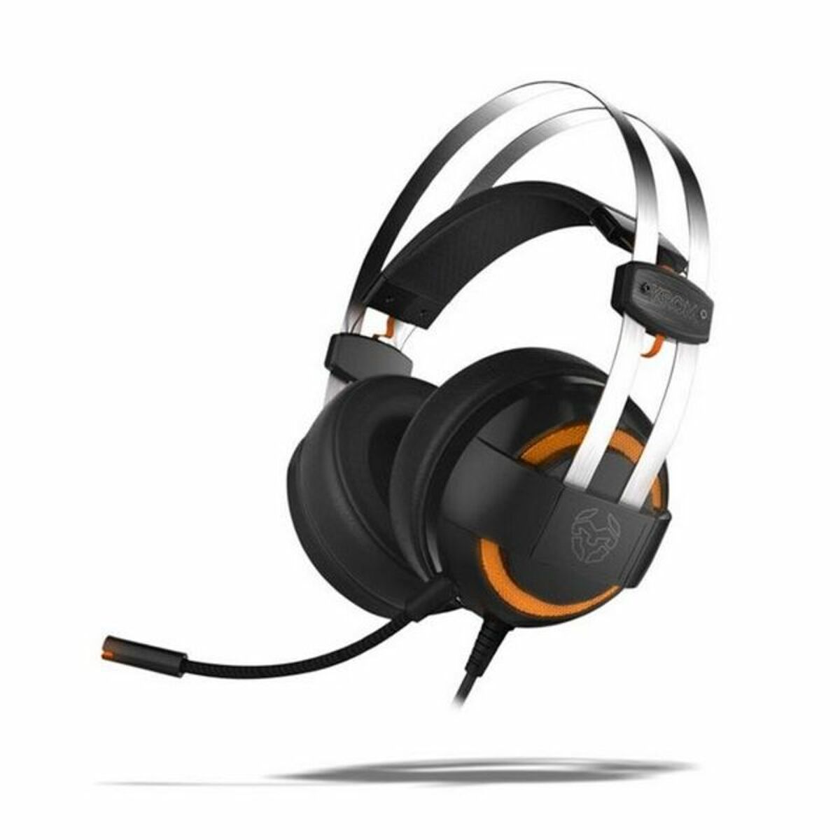 Auricolari Con Microfono Gaming Krom Kode 7.1 Virtual Nxkromkde Nero