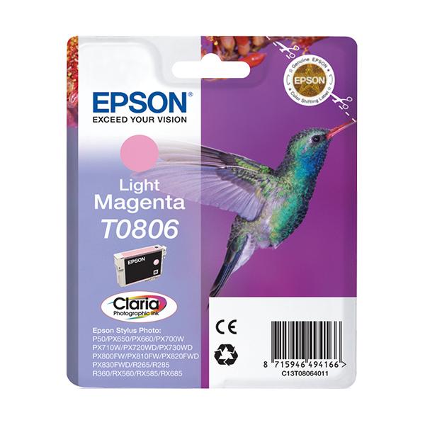 Epson T0806 - 7,4 Ml - Magenta Chiaro - Originale