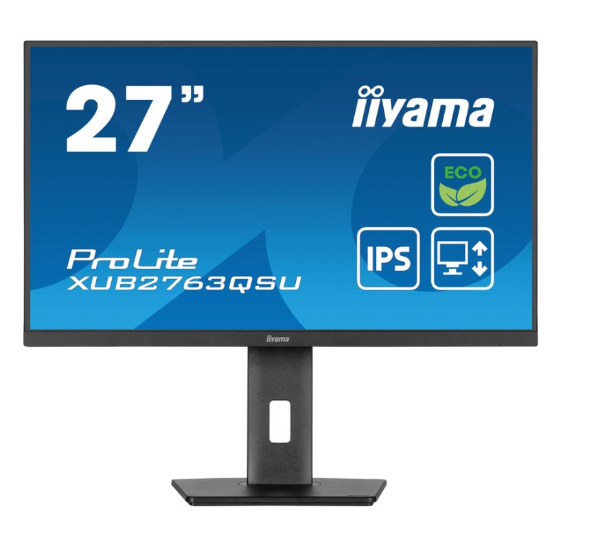 Iiyama 27" Eco Ips Lcd Slim Bezel 100hz Eyesafe - Flachbildschirm (tft/lcd) - 27" [energieklasse B] (xub2763qsU-B1)