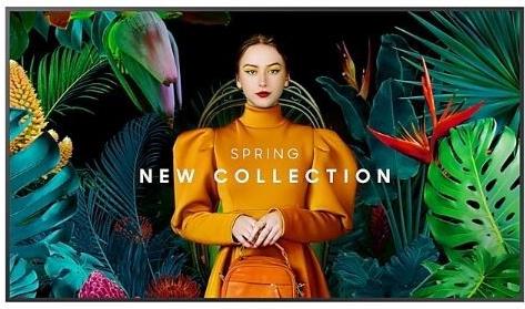 Samsung Qm75c Smart Signage Display 189 Cm 190,50cm (75")  4k Uhd, 500cd/m², 24/7, Displayport, Hdmi, Usb, Tizen 7.0 (lh75qmcebgcxen)