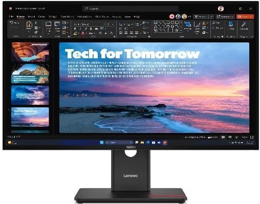 Lenovo Thinkvision T27qD-40 - LeD-Monitor - 68.6 Cm (27") - 2560 X 1440 Qhd @ 120 Hz - Ips - 350 Cd/m² (64aagat2eu)