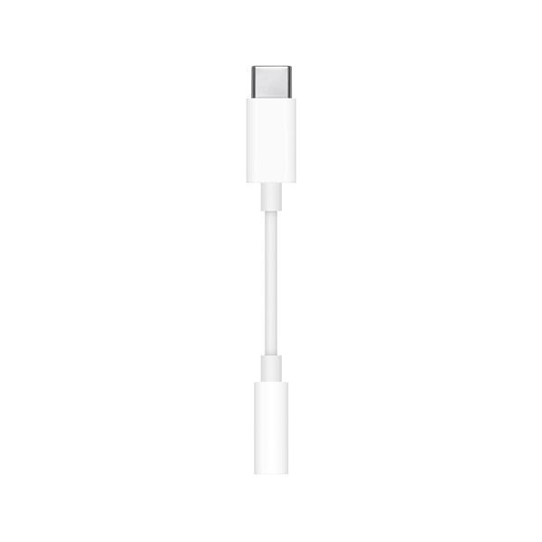 Adattatore USB-C con Jack 3.5 mm Apple MU7E2ZM/A Bianco (10 Unità)