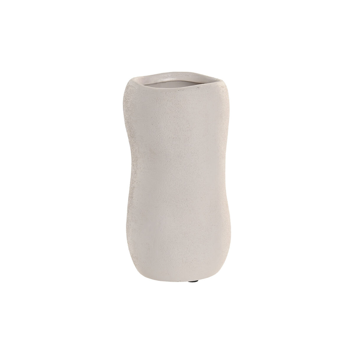 Vaso Home ESPRIT Beige Ceramica 10 x 10 x 20 cm