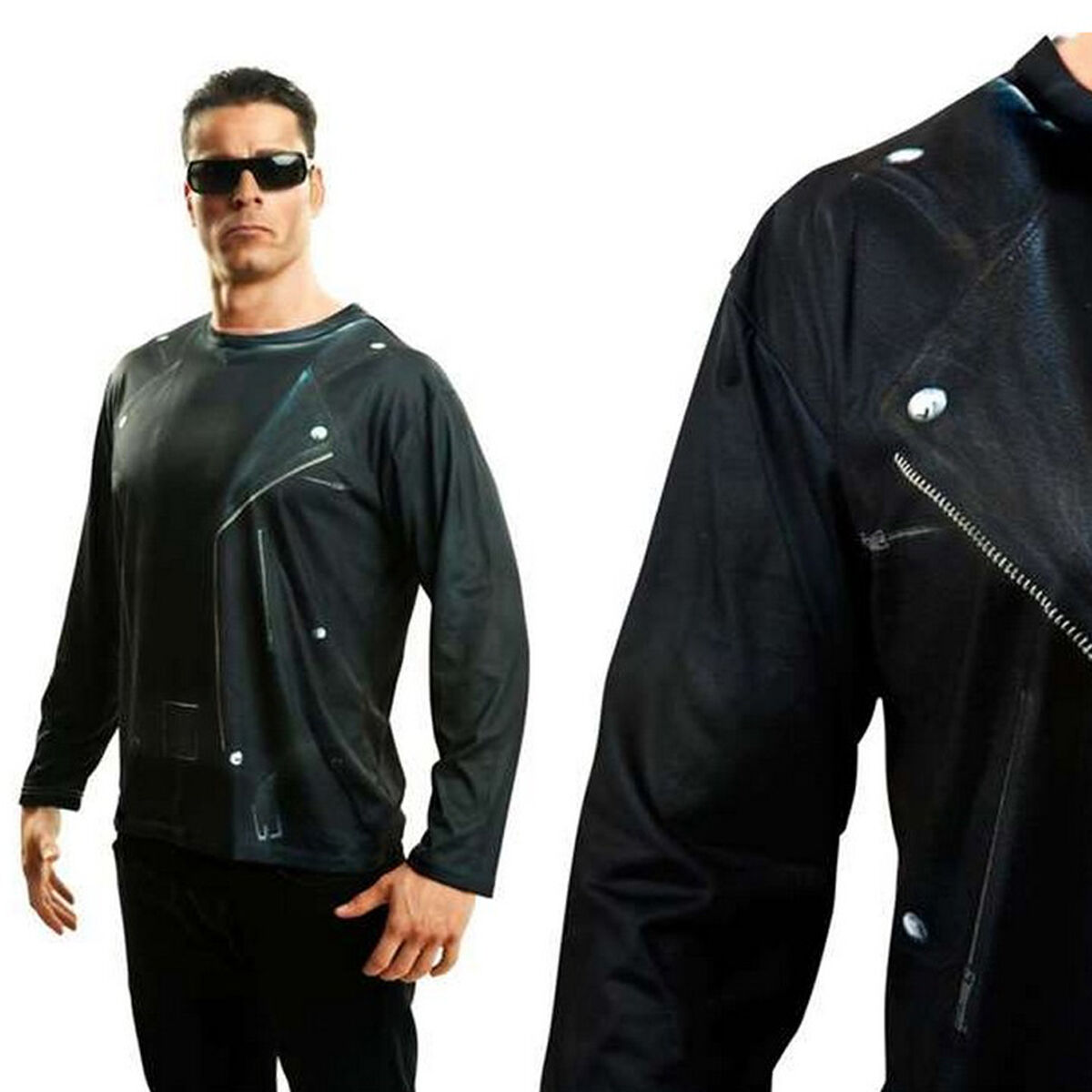 Costume per Adulti My Other Me Killer Machine Terminator Taglia:S