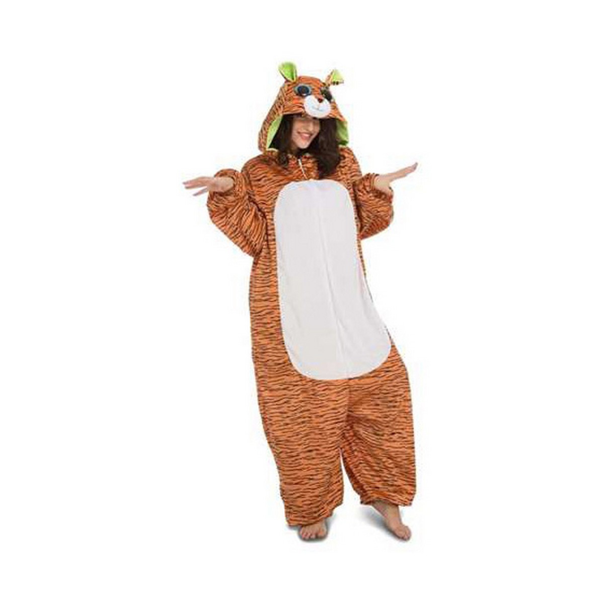 Costume per Adulti My Other Me Big Eyes Tigre Taglia:XS