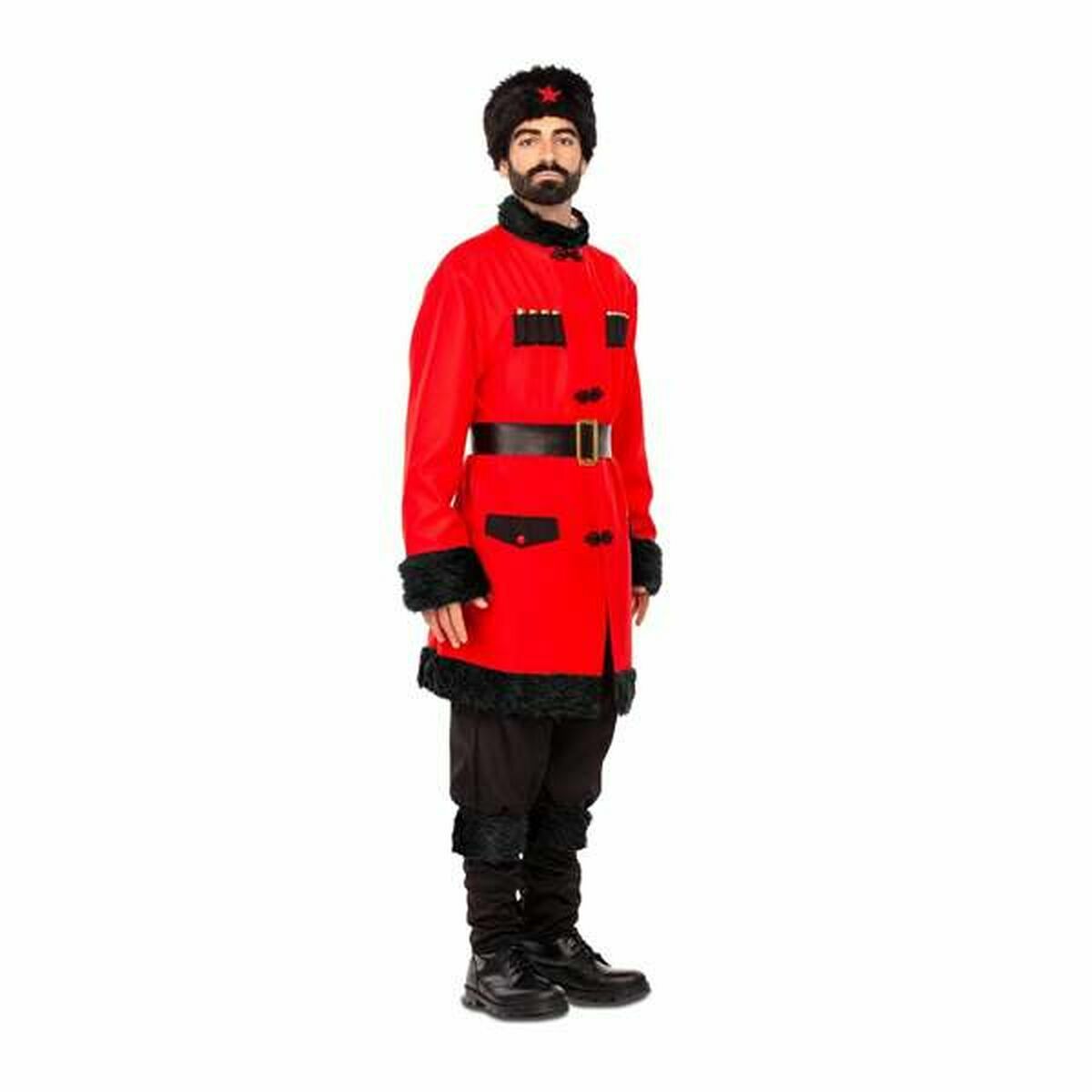 Costume per Adulti My Other Me Russo 5 Pezzi Rosso Taglia:M/L