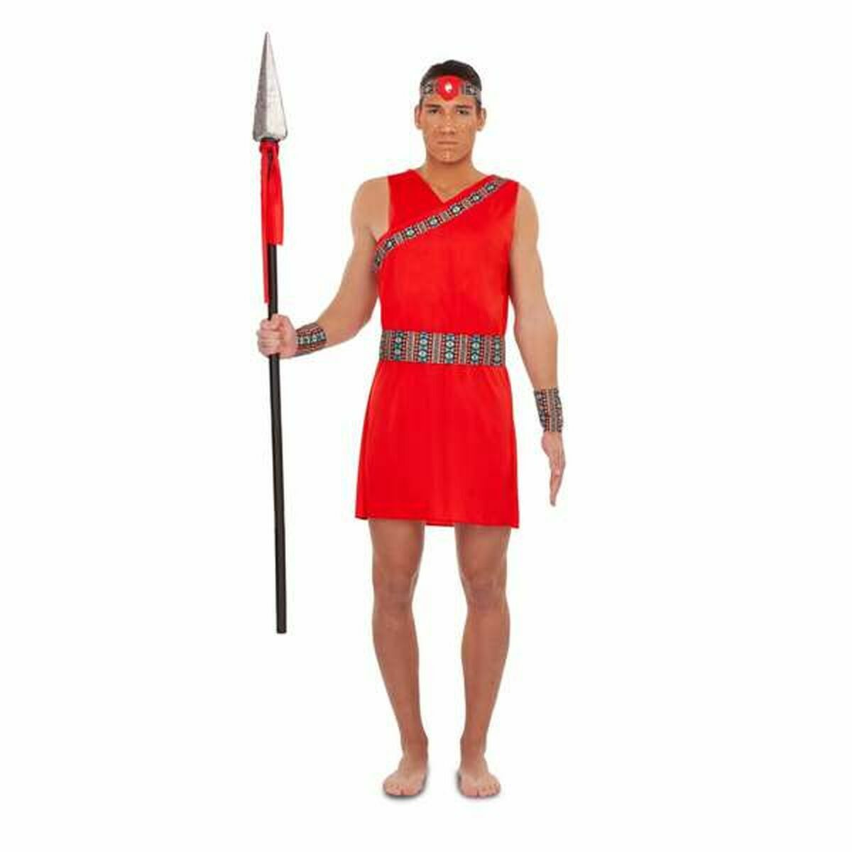 Costume per Adulti My Other Me Masai 4 Pezzi Taglia:M/L