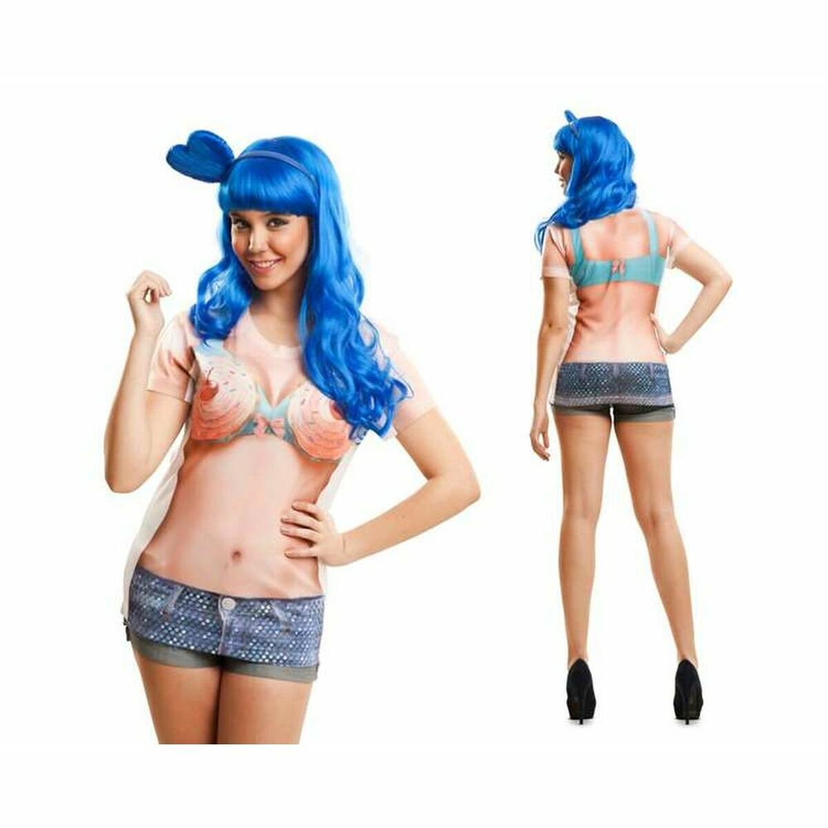 Costume per Adulti My Other Me Katy Perry Taglia:M