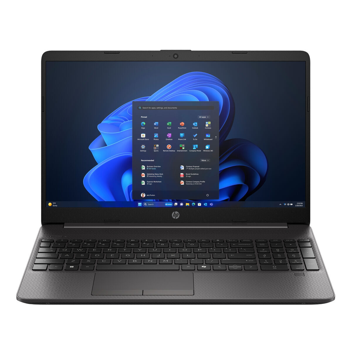 Laptop HP B3AF1AT#ABE 15,6" 8 GB RAM 256 GB SSD Intel Core 3 100u