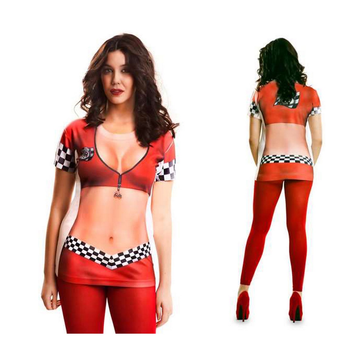 Costume per Adulti My Other Me Racing Ragazza Sexy Taglia:M