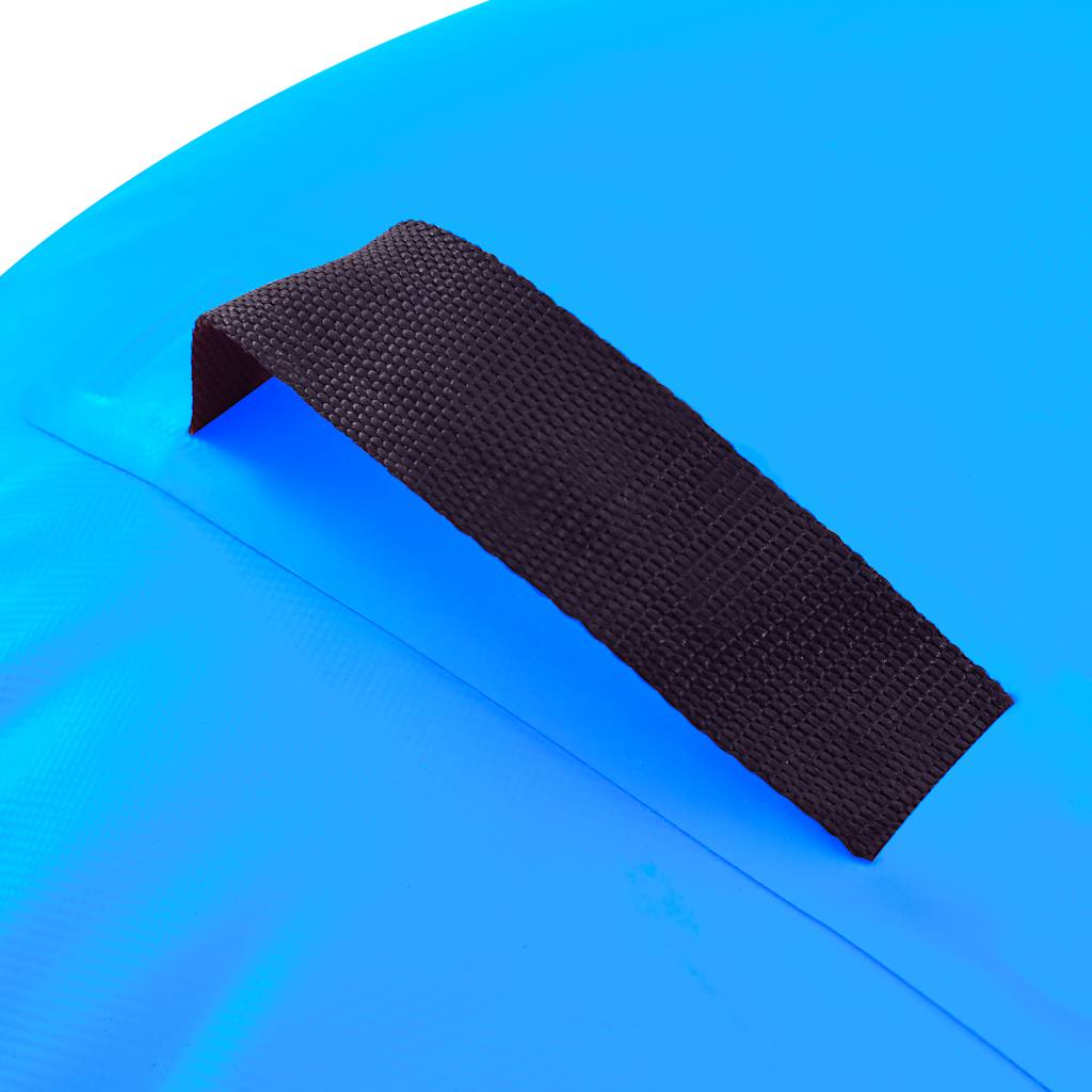 vidaXL Aufblasbare Gymnastik-Rolle mit Pumpe 120x75 cm PVC Blau - Image 6