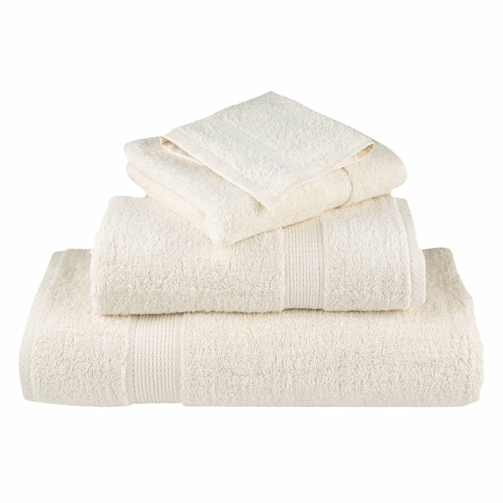 vidaXL Serviettes de bain de qualité supérieure SOLUND 4 pcs 600g/m² - Image 4