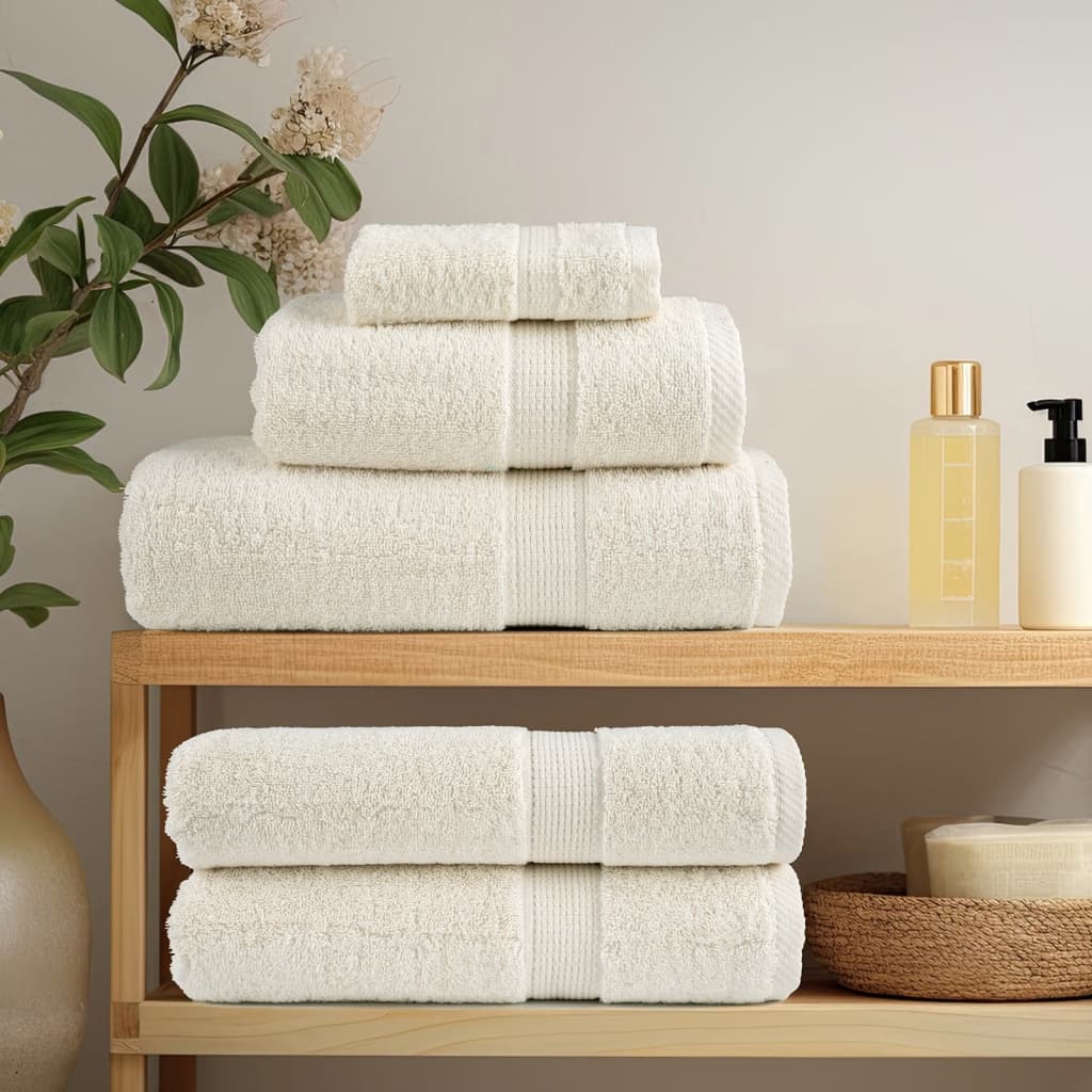 vidaXL Serviettes de bain de qualité supérieure SOLUND 4 pcs 600g/m² - Image 3
