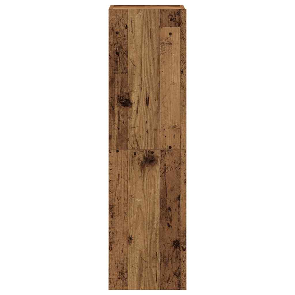 vidaXL Ensemble de meuble TV mural 8 pcs vieux bois bois d'ingénierie - Image 5