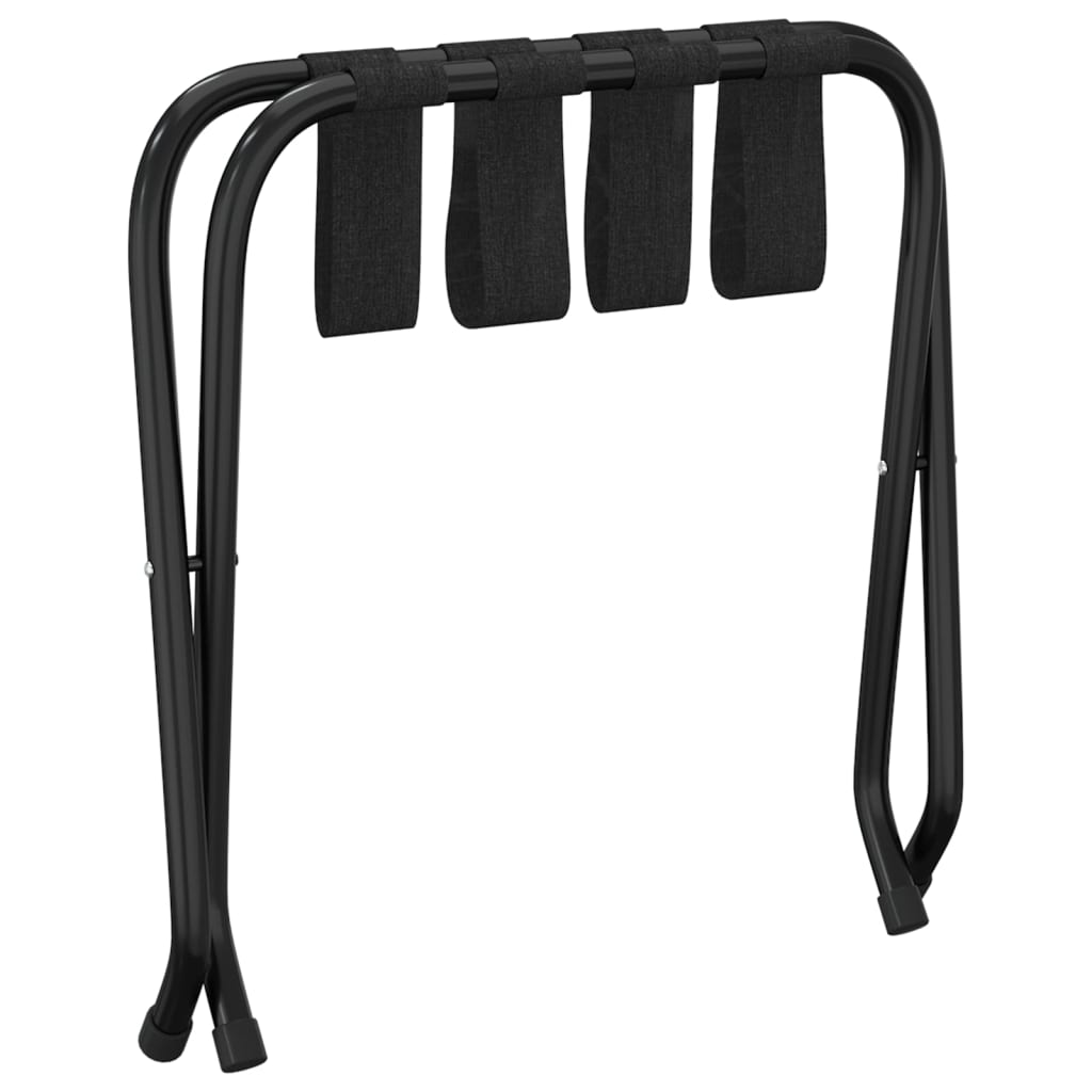 vidaXL Soporte para maletas negro 56x40x49 cm - Image 5