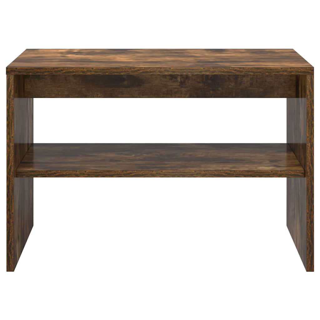 vidaXL Mueble de TV madera de ingeniería roble ahumado 60x40x40 cm - Image 5