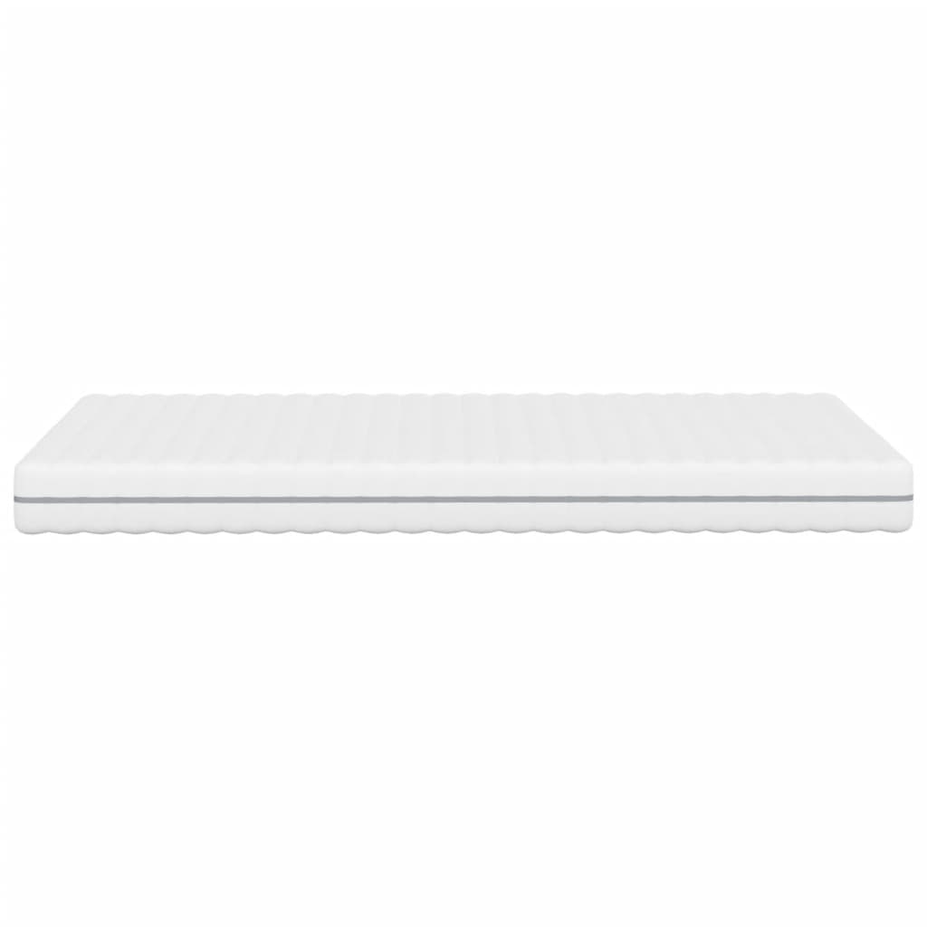 vidaXL Matelas en mousse moyennement doux 120x200 cm - Image 4