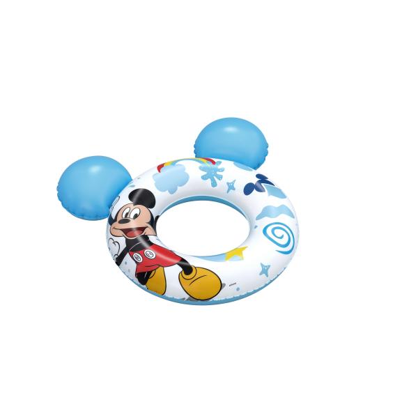 Bestway Galleggiante Disney Mickey Mouse Con Orecchie 74x76 cm +3 a 6 Anni Piscina e Spiaggia 09109 - Image 3