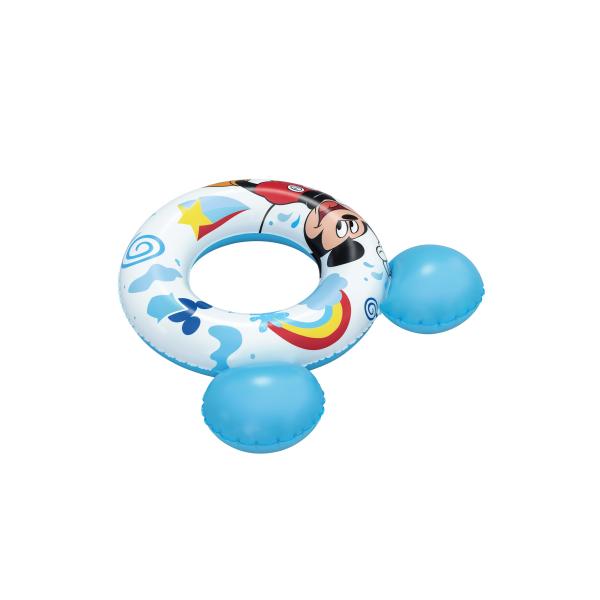 Bestway Galleggiante Disney Mickey Mouse Con Orecchie 74x76 cm +3 a 6 Anni Piscina e Spiaggia 09109 - Image 4