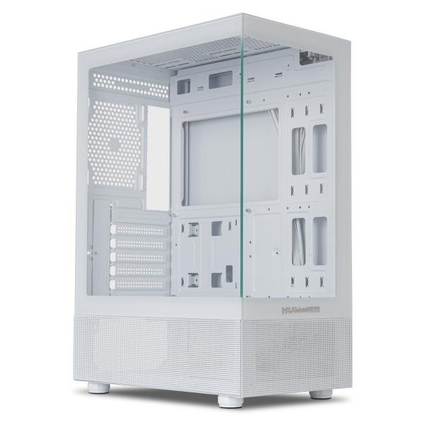 Case computer desktop ATX Nox-Xtreme NXHUMMERVSNWH Bianco