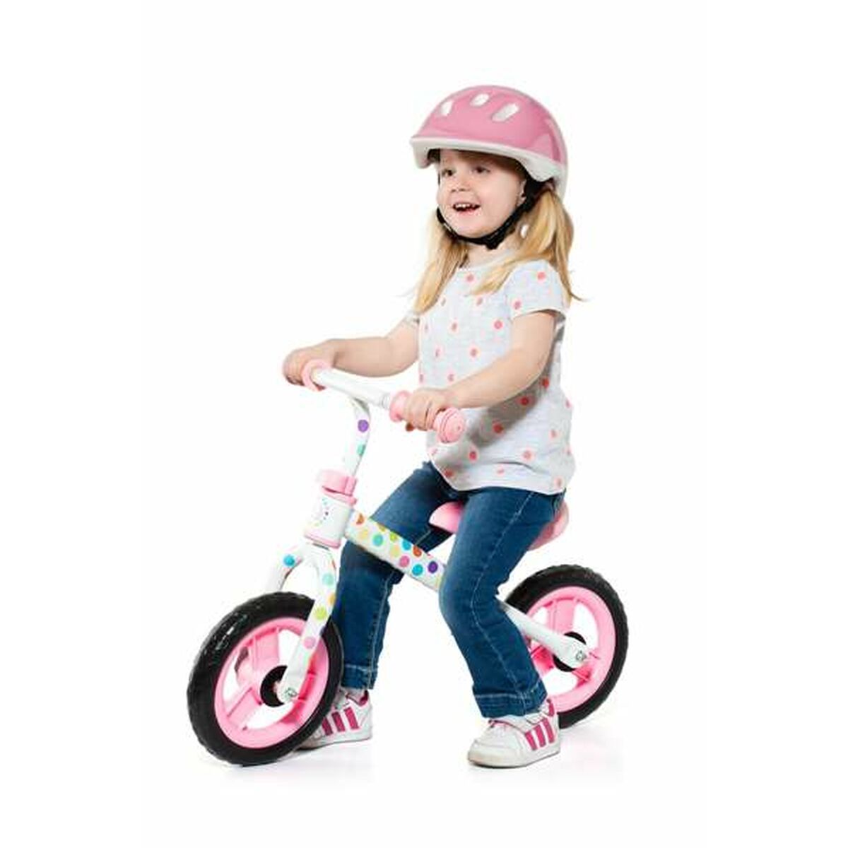 Bicicletta per Bambini Moltó Rosa Senza pedali - Image 3