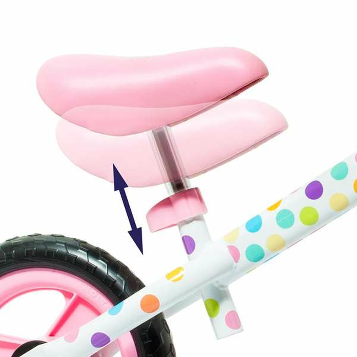 Bicicletta per Bambini Moltó Rosa Senza pedali - Image 6