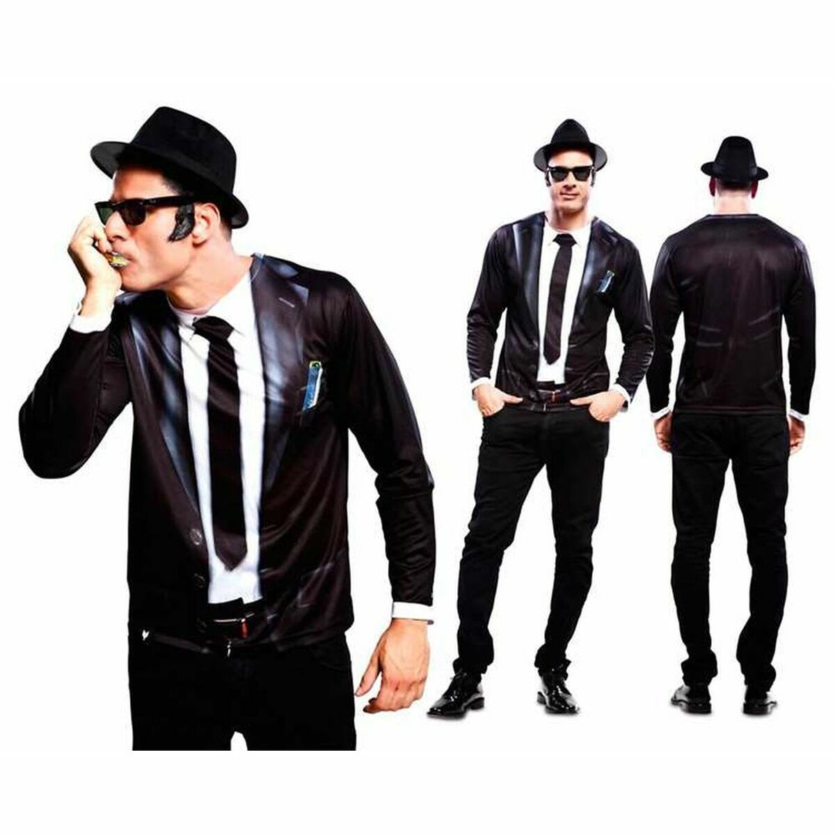 Costume per Adulti My Other Me Vestito Blues Taglia:M
