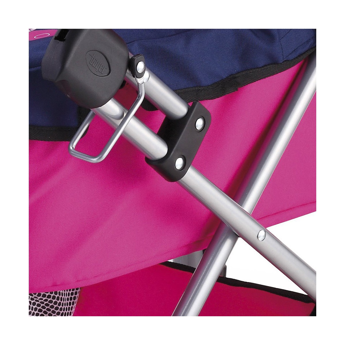 Carrozzina per Bambole Reig Trendy Classic Fucsia 45 cm - Image 3