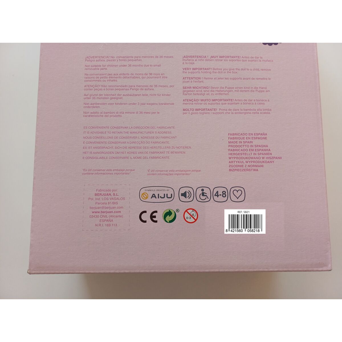 Bambola Berjuan Eva 5821-21 - Image 3