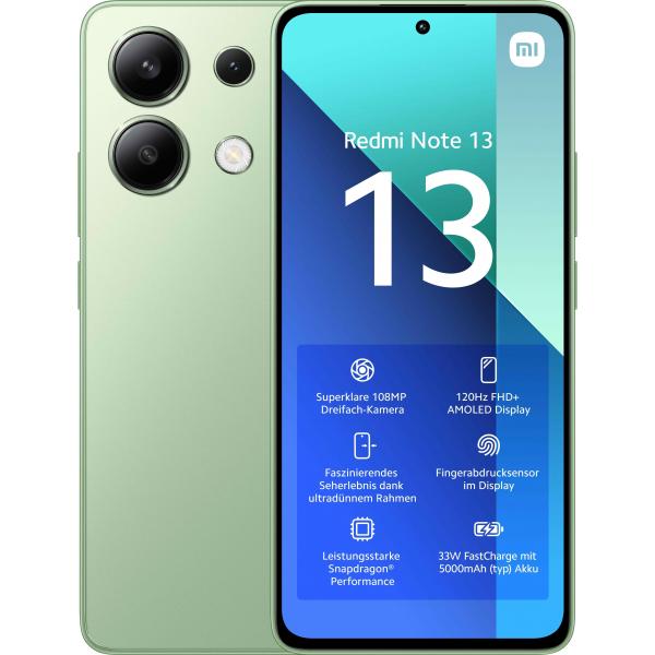 Smartphone Xiaomi Redmi Note 13 6,67" QUALCOMM SNAPDRAGON 685 6 GB RAM 128 GB Verde