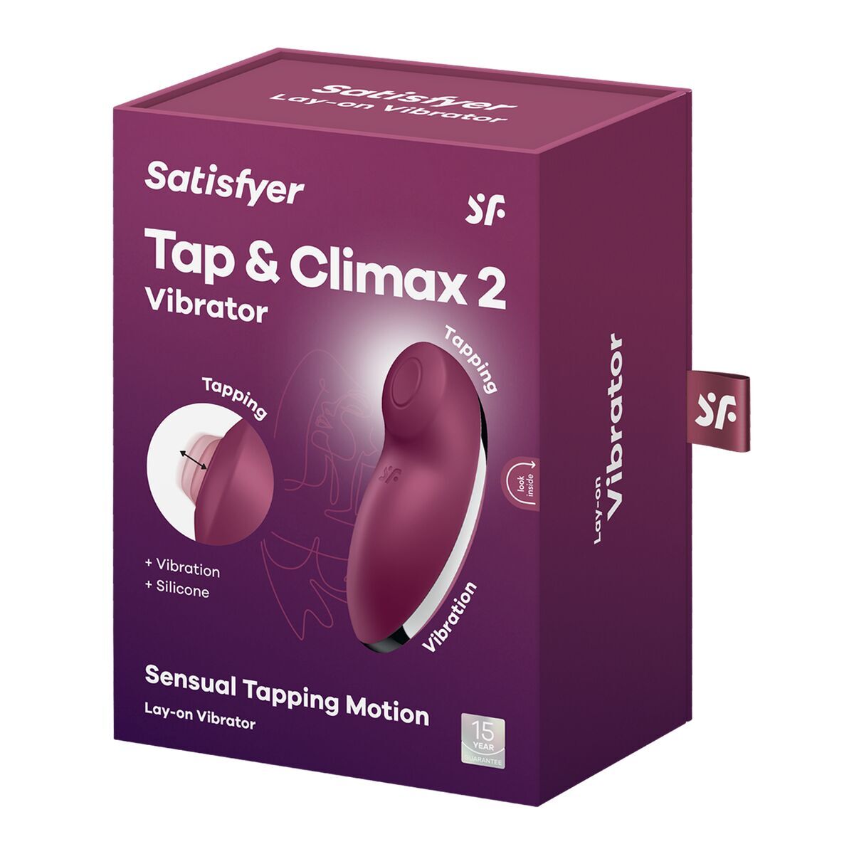 Massaggiatore erotico Satisfyer Rosso