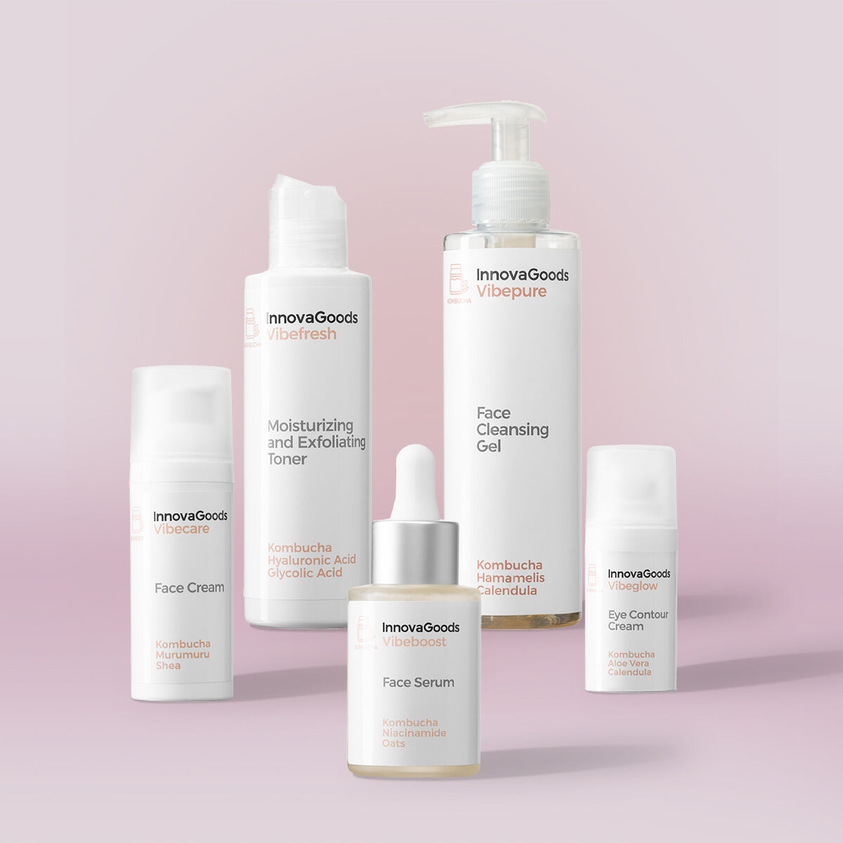 Kit Routine Viso Kombucha InnovaGoods