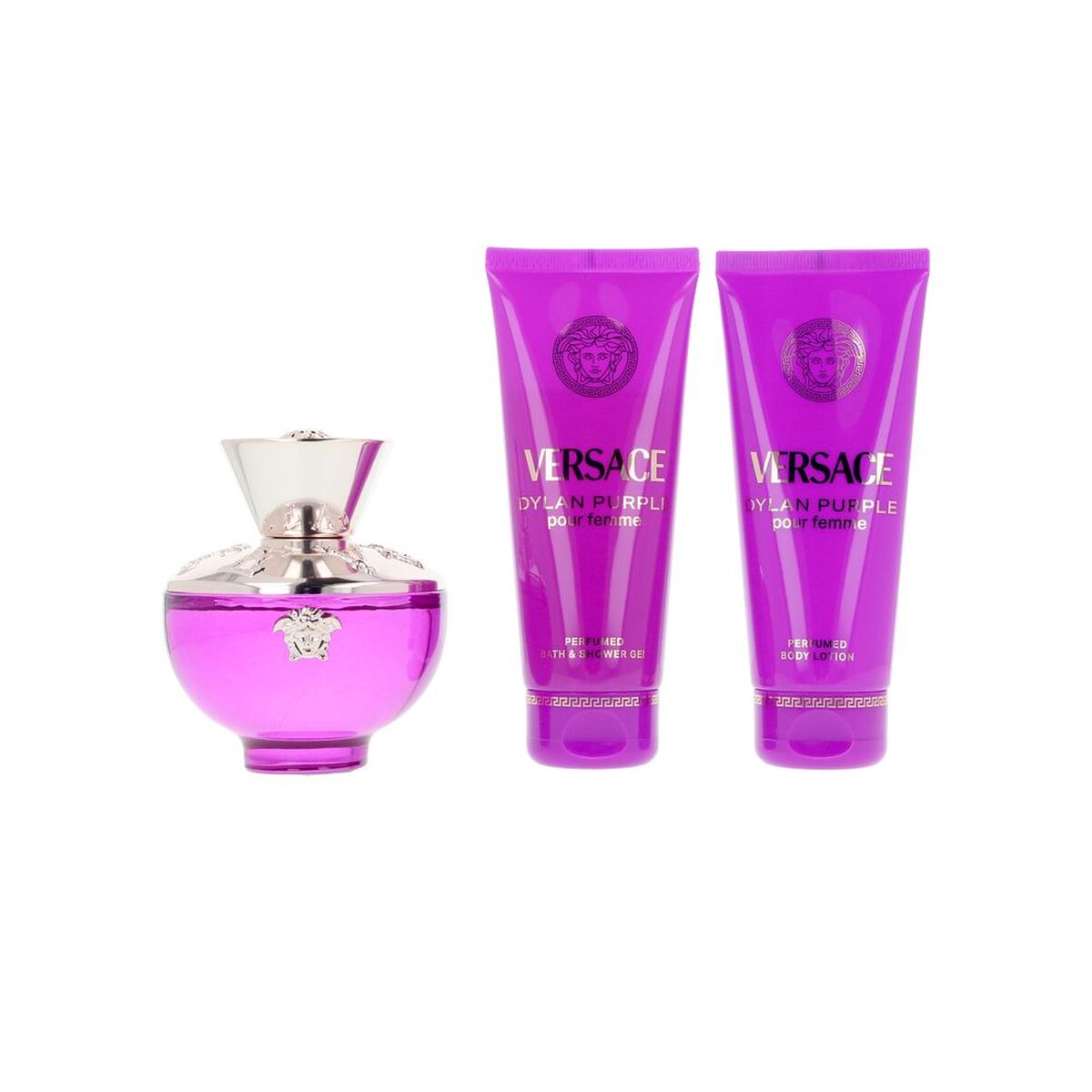Cofanetto Profumo Donna Versace DYLAN PURPLE EDP 4 Pezzi