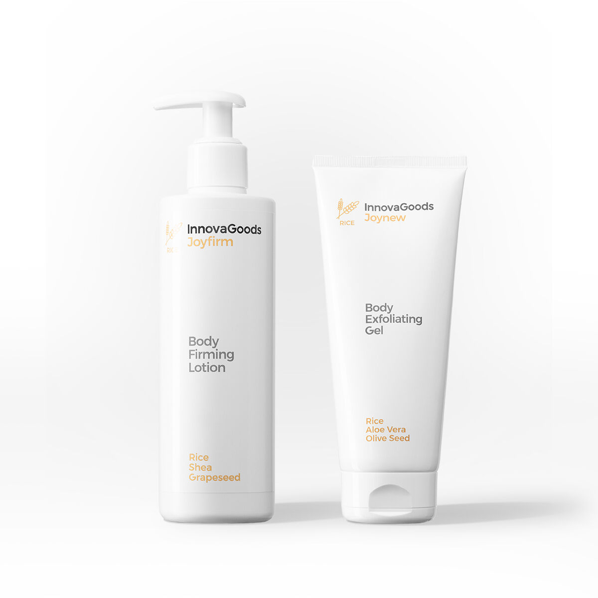 Kit Due Prodotti Cura del Corpo Rice InnovaGoods - Image 6