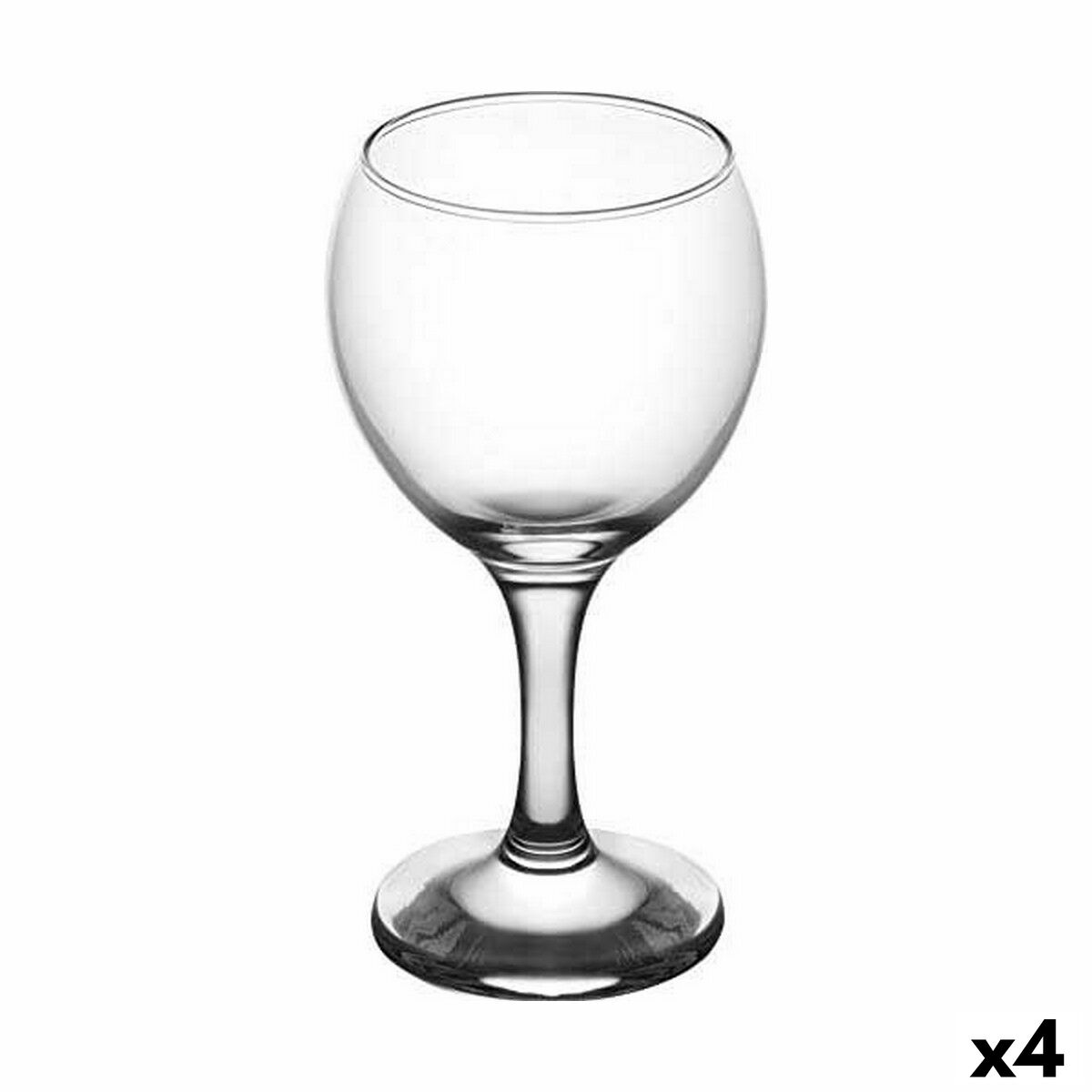 Set di calici da vino Inde Misket 210 ml 6 Pezzi (4 Unità)